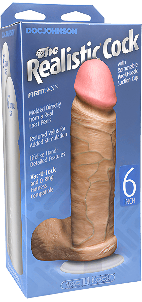 6â With Removable Vac-U-Lock Suction Cup - Btantalized.com.au