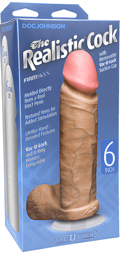 6â With Removable Vac-U-Lock Suction Cup - Btantalized.com.au