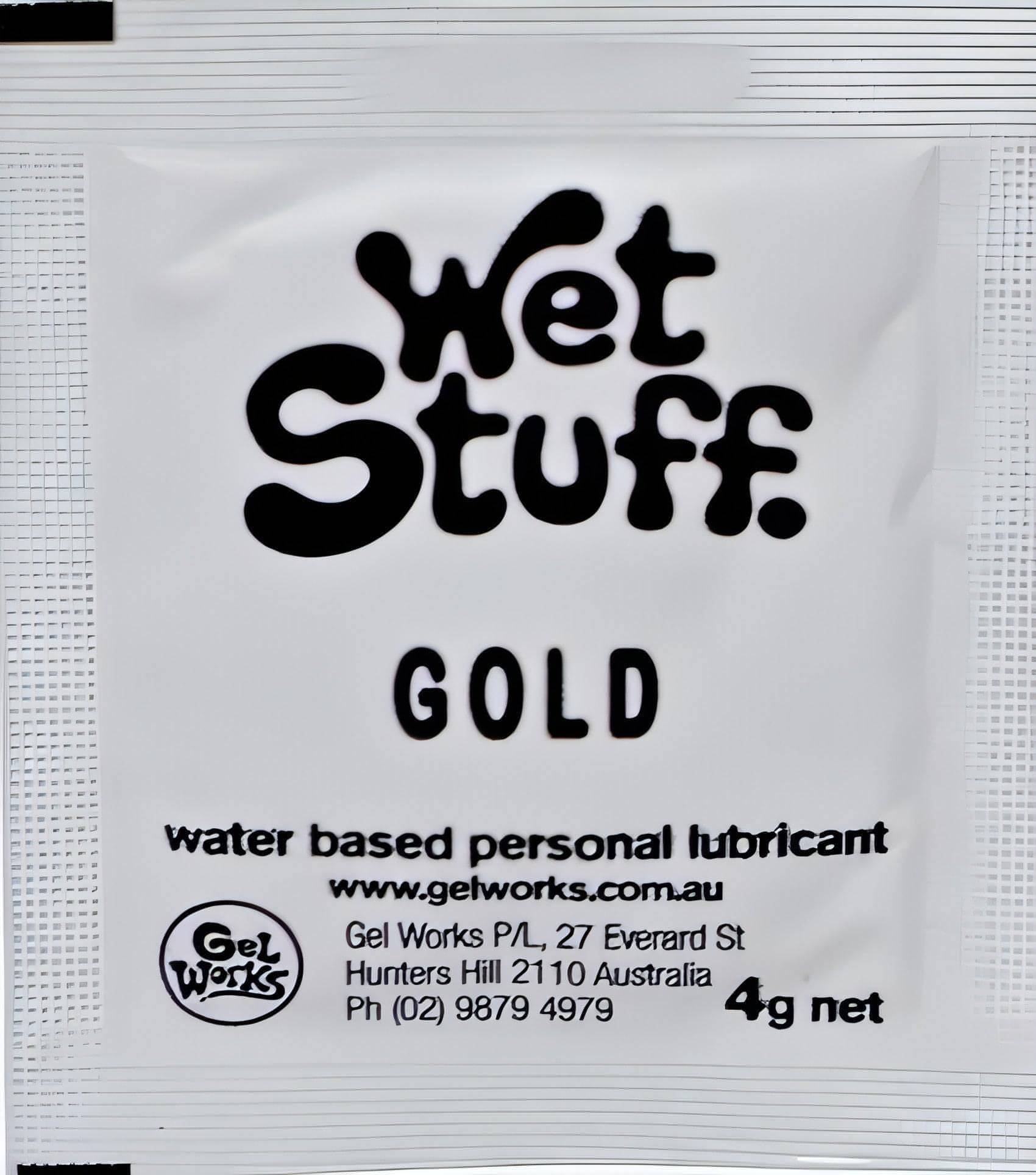 Wet Stuff Gold - Tube - Btantalized.com.au
