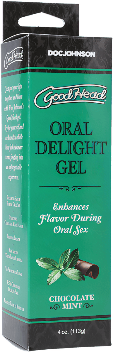 Oral Delight Gel - Chocolate Mint - 4 Oz. - Btantalized.com.au