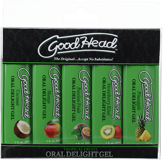 Oral Delight Gel Tropical Fruits - 5 Pack - Btantalized.com.au