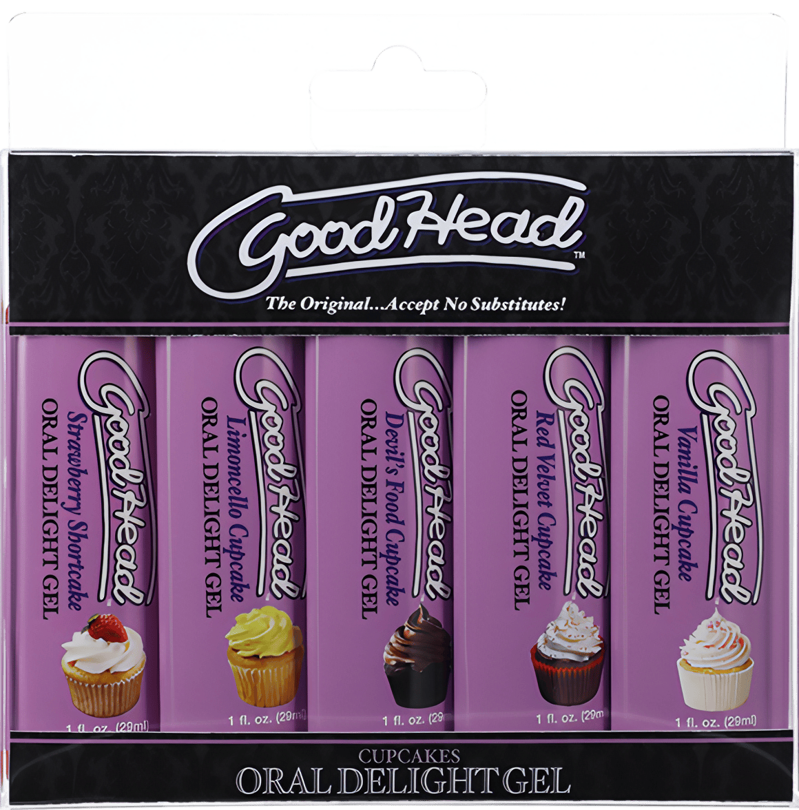 Oral Delight Gel Cupcakes - 5 Pack - Btantalized.com.au