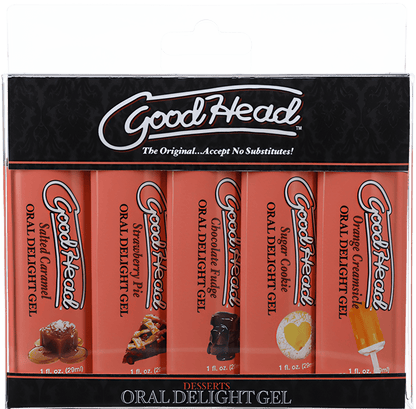 Oral Delight Gel Desserts - 5 Pack - Btantalized.com.au