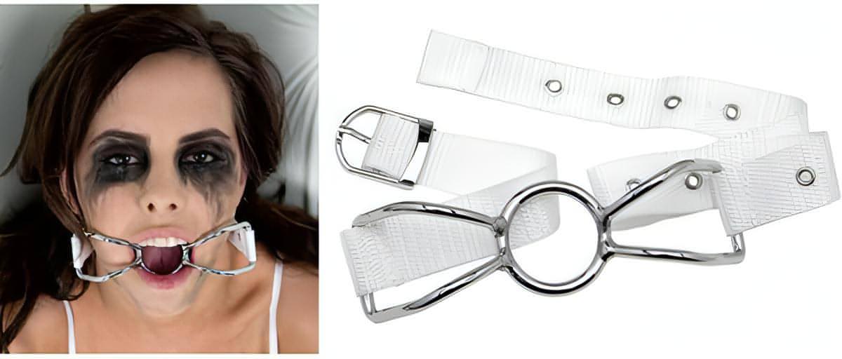 Patient Mouth Restraint With Metal Bit - Btantalized.com.au