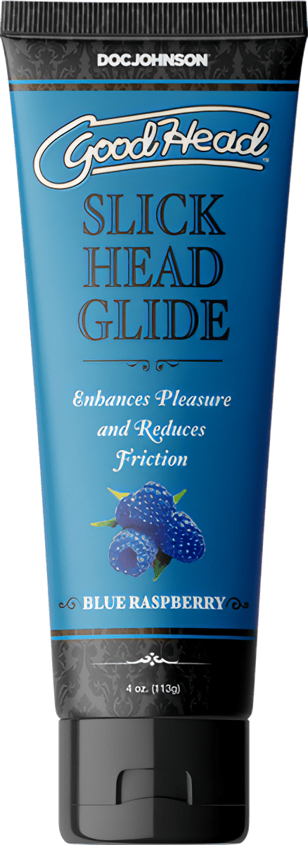 Slick Head Glide - Blue Raspberry - 4 Oz. - Btantalized.com.au