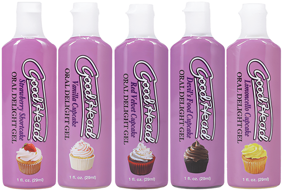 Oral Delight Gel Cupcakes - 5 Pack - Btantalized.com.au
