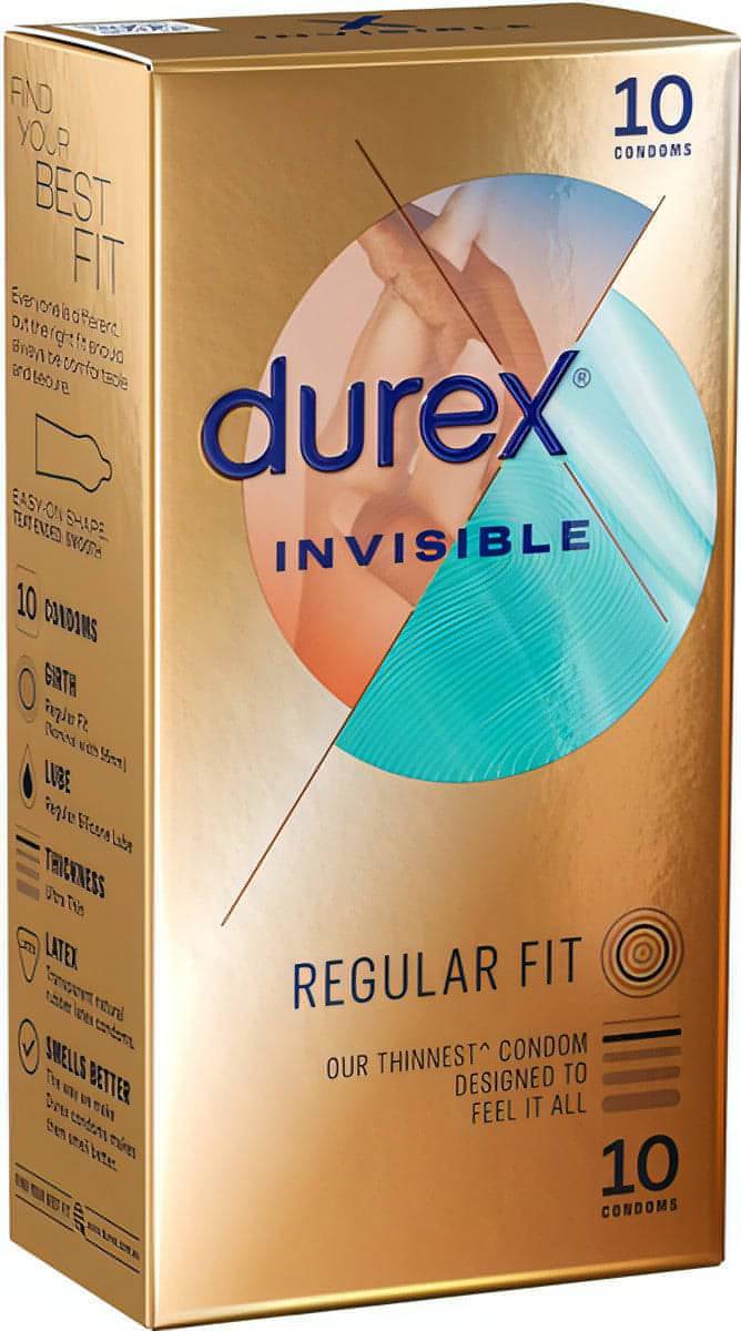 Invisible - Regular Fit 10's - Btantalized.com.au