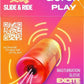 Play Slide &amp; Ride Textured Masturbation Sleeve - Btantalized.com.au