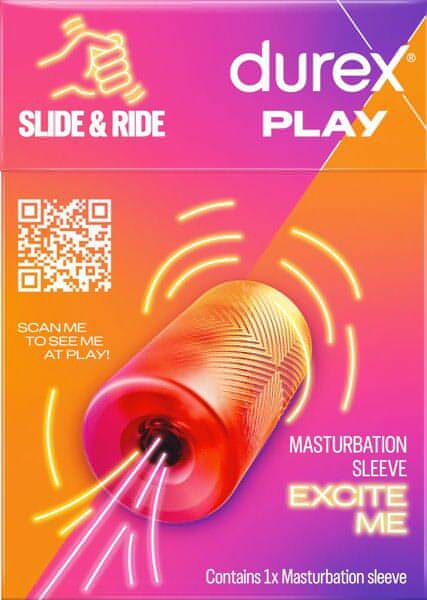 Play Slide &amp; Ride Textured Masturbation Sleeve - Btantalized.com.au