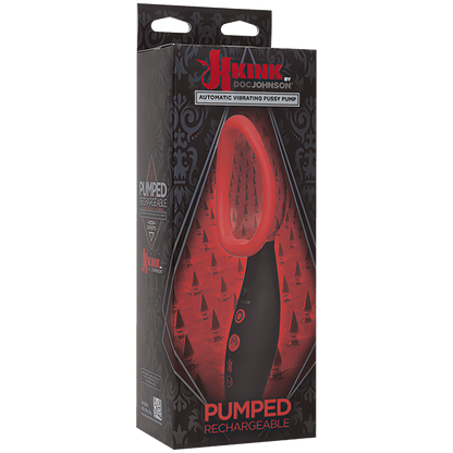 Pumped - Rechargeable Automatic Vibrating Pussy Pump - Btantalized.com.au