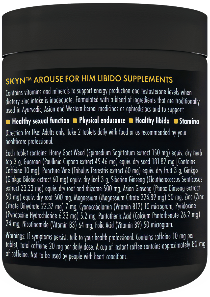 Arouse For Him - Libido Supplements - Btantalized.com.au