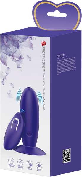 Remote Control Vibrating Plug - Youth - Btantalized.com.au