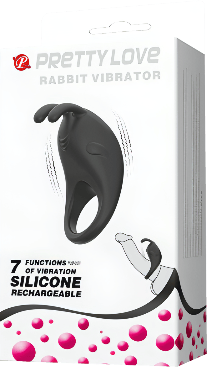 Rechargeable Rabbit Vibrator Cockring - Btantalized.com.au