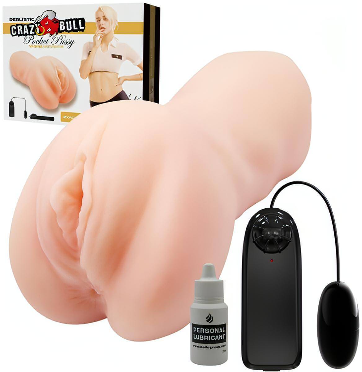 Vibrating Pocket Pussy - Lea - Btantalized.com.au