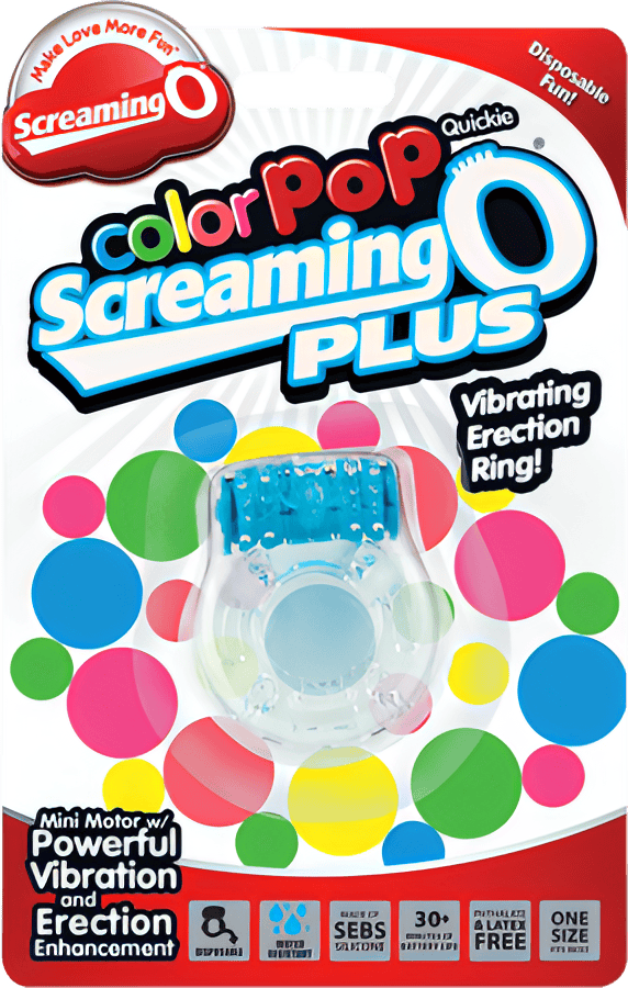 Screaming O Color Pop Quickie Plus - Btantalized.com.au