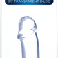 Intruder 3.1" Transparent Dildo - Btantalized.com.au