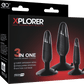 Xplorer Anal Training Butt Plug Kit - Btantalized.com.au