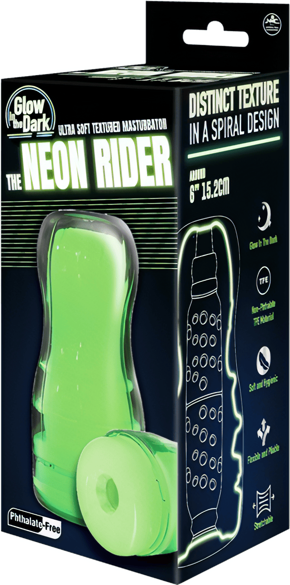 The Neon Rider Masturbator 6" - Btantalized.com.au