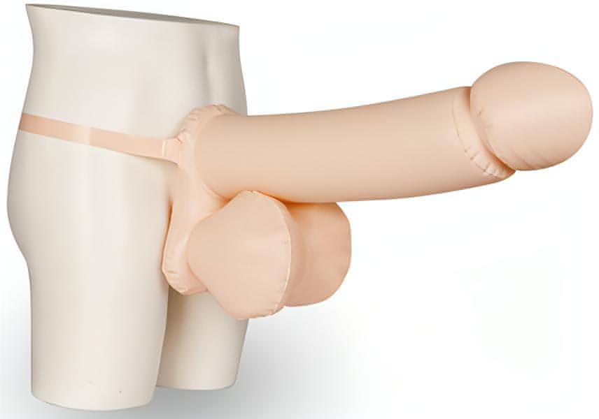 Jolly Booby Inflatable Penis 21" - Btantalized.com.au