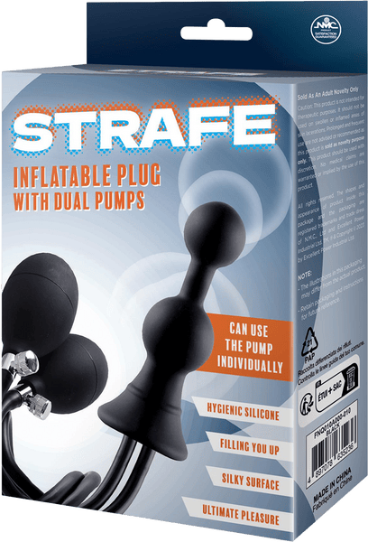 Inflatable Plug with Dual Pumps - Btantalized.com.au