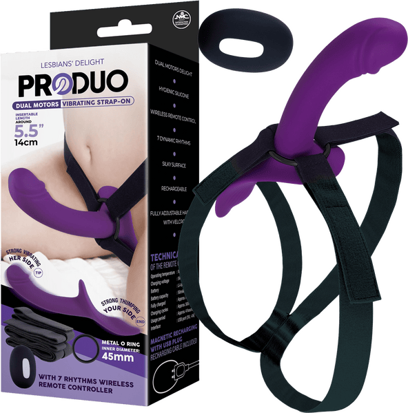 Dual Motors Vibrating Strap-On - Btantalized.com.au