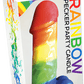 Rainbow Pecker Party Candle - Btantalized.com.au