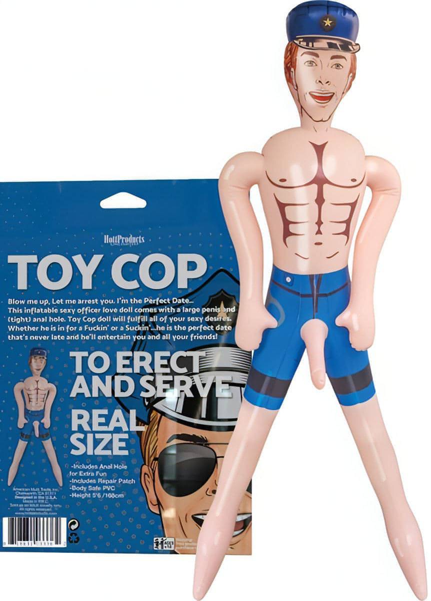 Top Cop Inflatable Doll - Btantalized.com.au