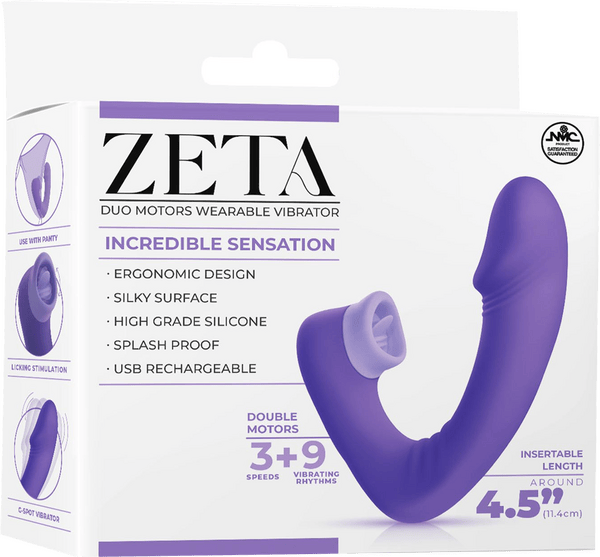 Dual Motor Wearable Vibrator - Btantalized.com.au