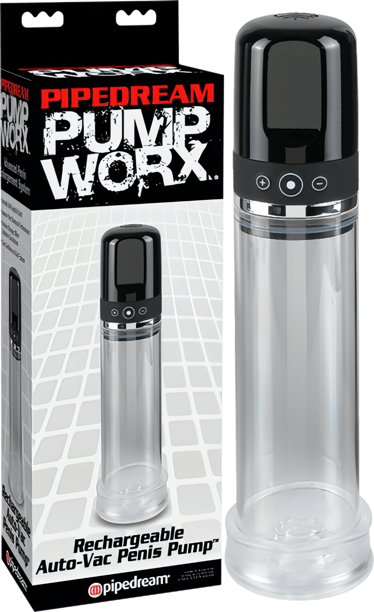 Rechargeable Auto-Vac Penis Pump - Btantalized.com.au