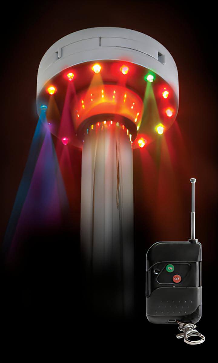 Fetish Fantasy Series Light-Up Disco Dance Pole - Multi - Btantalized.com.au