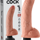 9" Vibrating Cock With Balls - Btantalized.com.au
