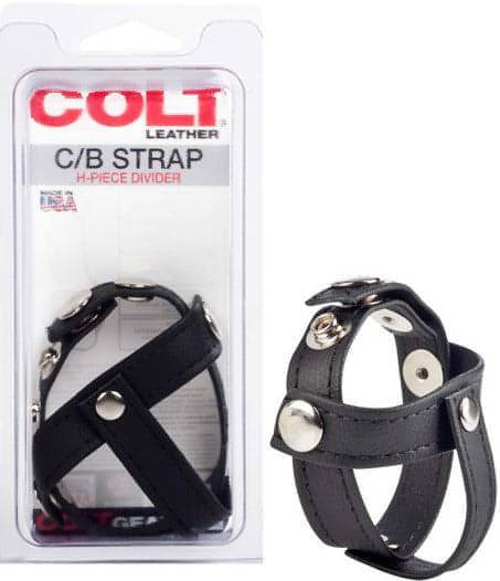 Leather C/b Strap H-piece Divider - Btantalized.com.au