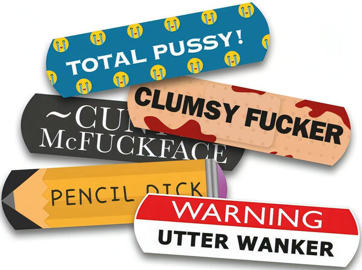 Add Insult To Injury Plasters - Btantalized.com.au