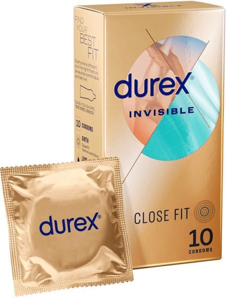 Invisible - Close Fit 10's - Btantalized.com.au