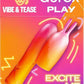 Play Vibe &amp; Tease 2 In 1 Vibrator &amp; Teaser Tip - Btantalized.com.au