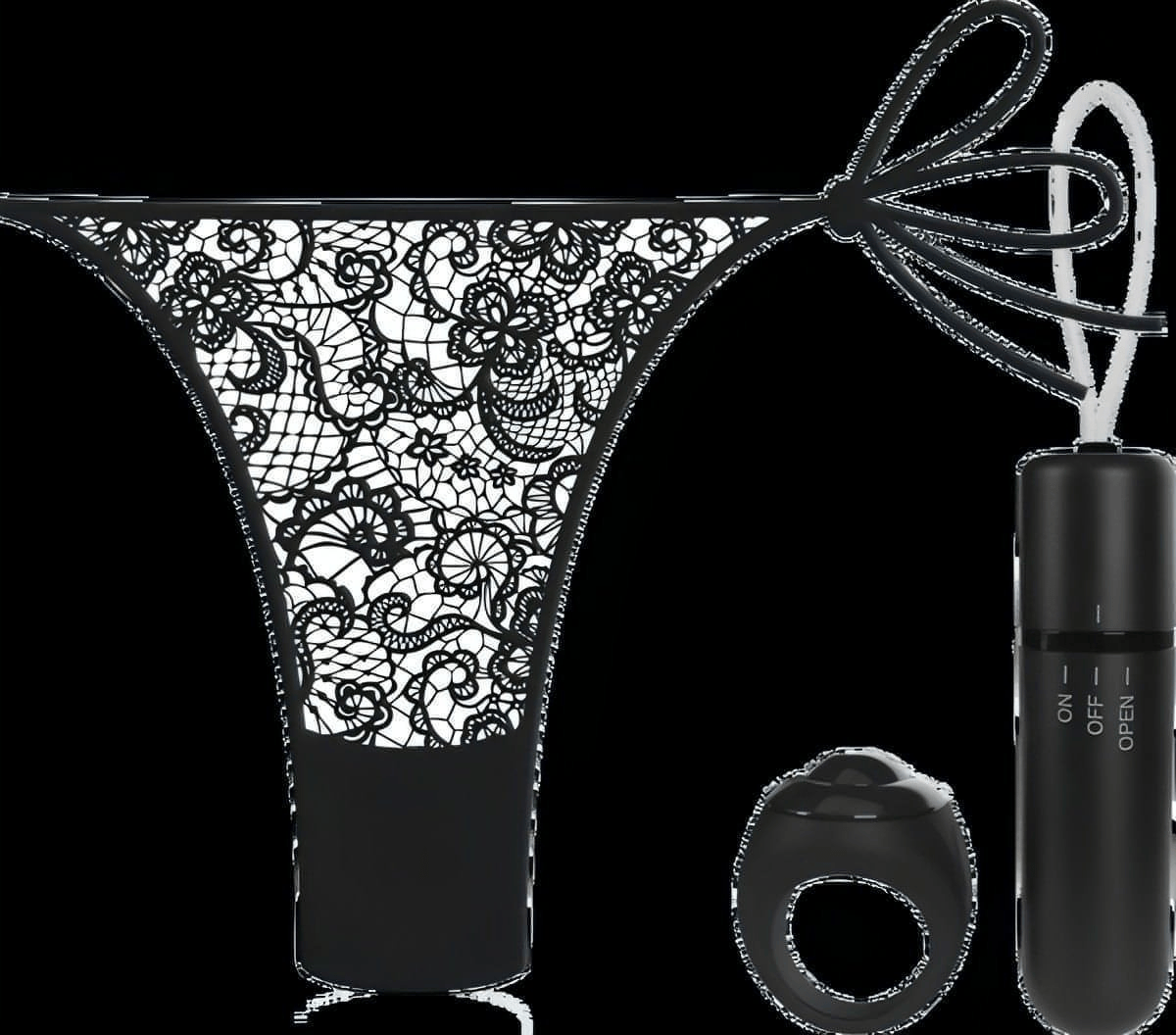 Vibrating Panty Set W/ Remote Ring 4T High Pitch Treble - Btantalized.com.au