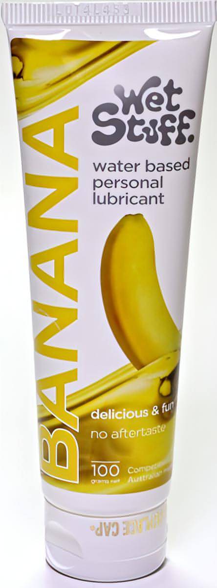 Wet Stuff Banana - Tube - Btantalized.com.au