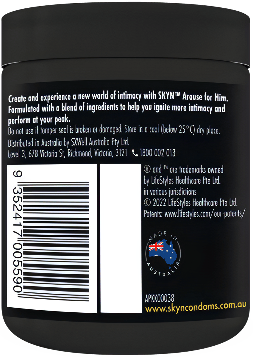 Arouse For Him - Libido Supplements - Btantalized.com.au