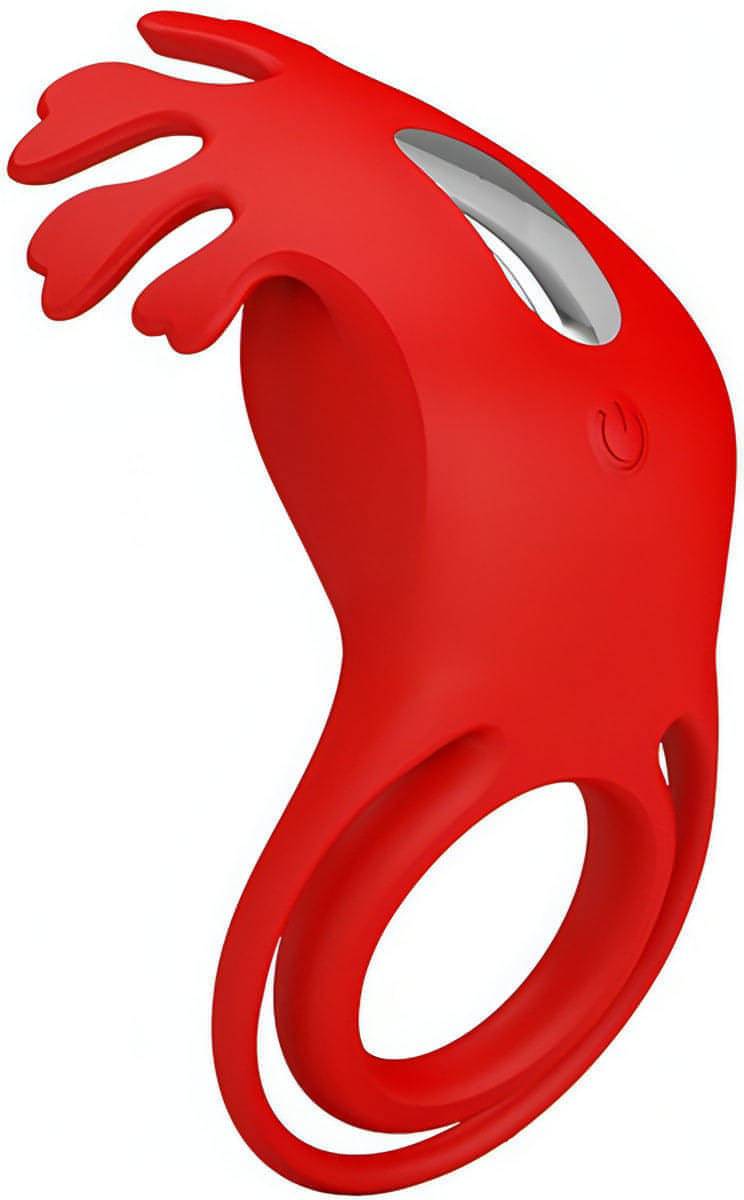Rechargeable Vibrating Cock Ring Ruben - Btantalized.com.au
