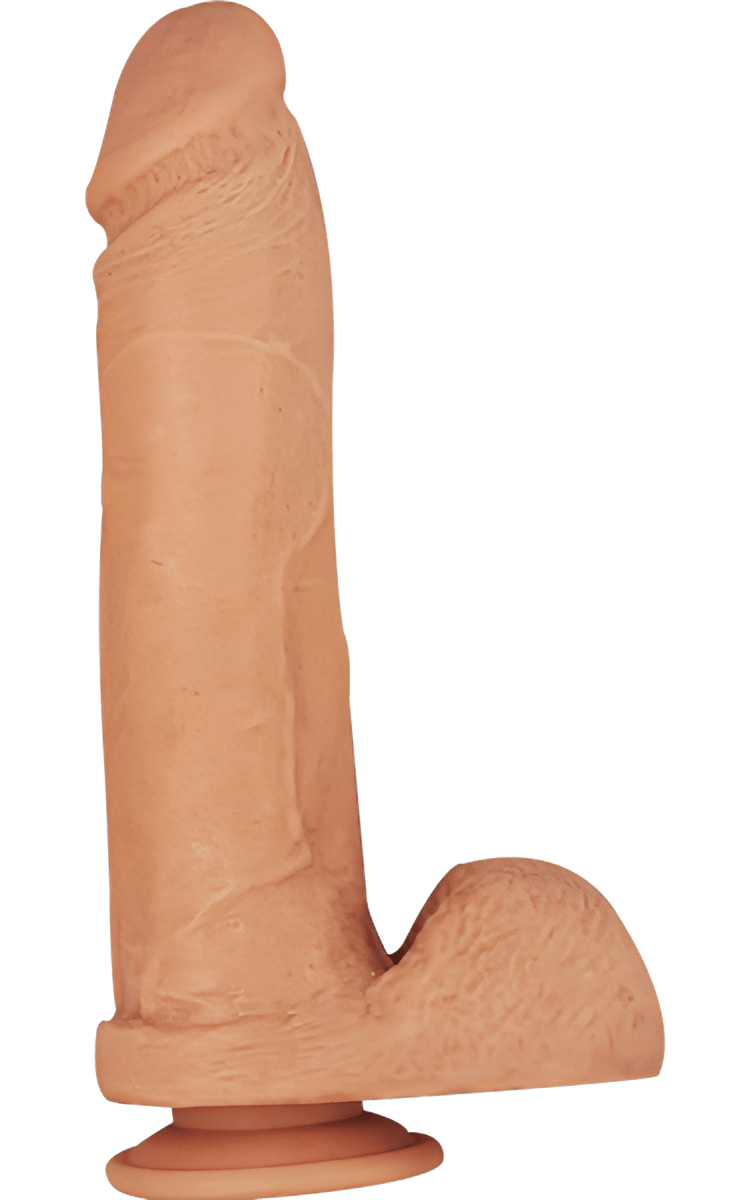 Tradie Dildo - Paulie 9" Flesh - Btantalized.com.au