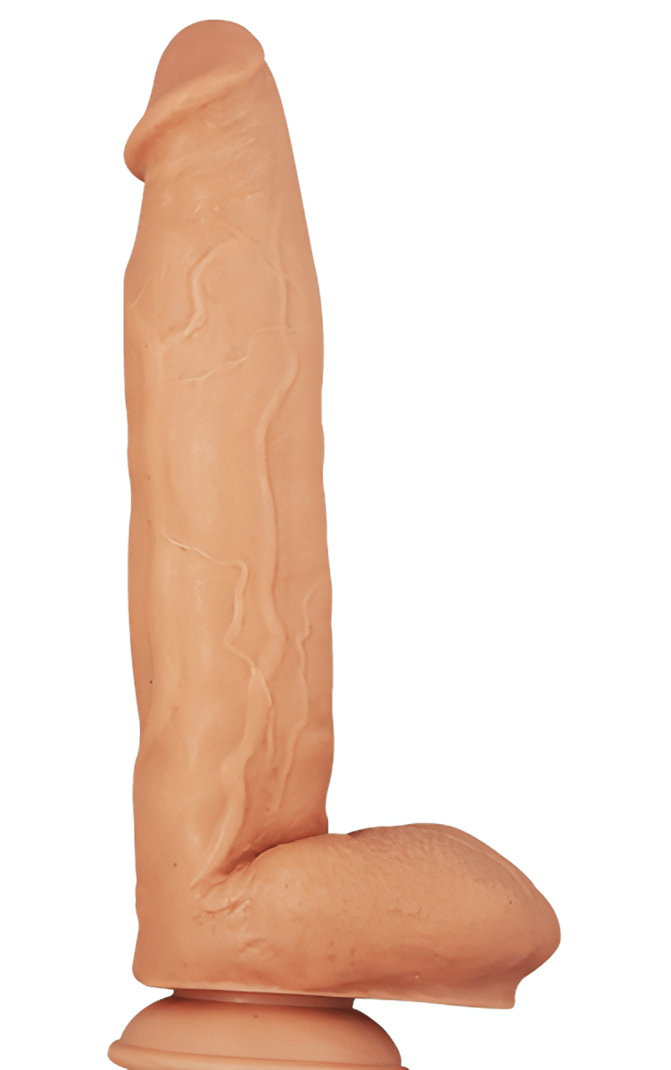 Tradie Dildo - Peppie 11" Flesh - Btantalized.com.au