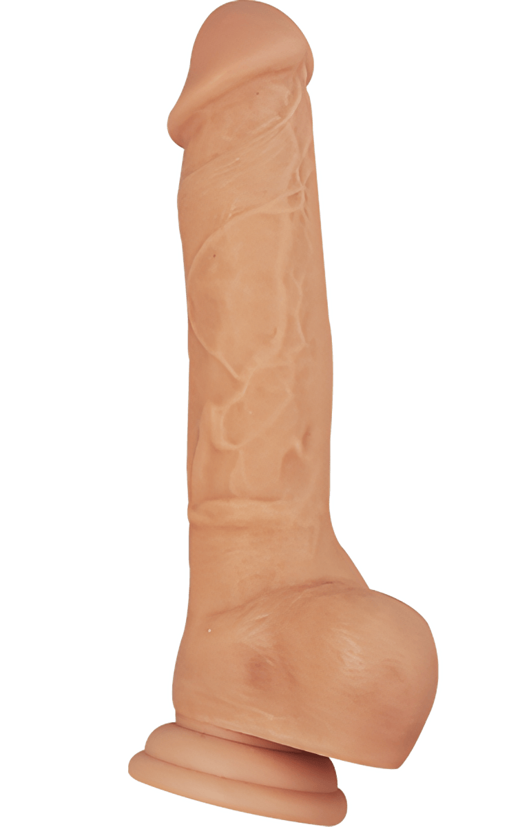 Tradie Dildo - Zappa 9" Flesh - Btantalized.com.au