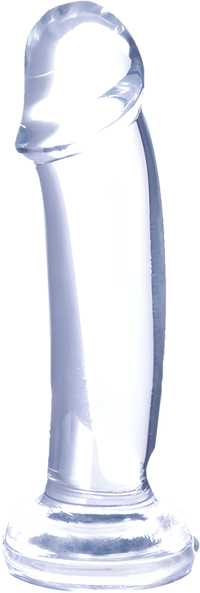 Intruder 3.1" Transparent Dildo - Btantalized.com.au