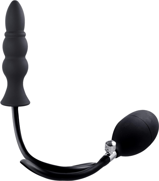 Inflatable Ribbed Plug with Pumps - Btantalized.com.au