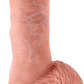 8" Vibrating Cock With Balls - Btantalized.com.au