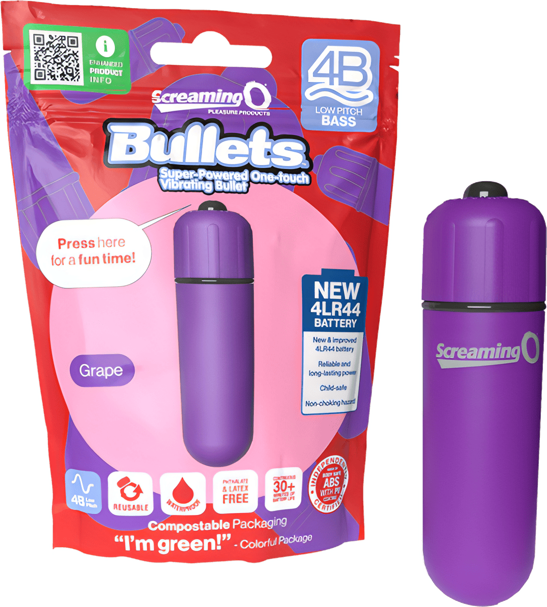 Bullets 4B Low Pitch Bass - Btantalized.com.au