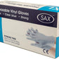 100 X Disposable Vinyl Gloves - Blue - Btantalized.com.au