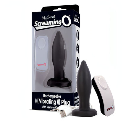Vibrating Plug With Remote - Btantalized.com.au