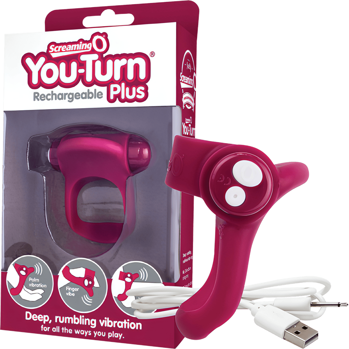 You-Turn Plus Ring - Btantalized.com.au