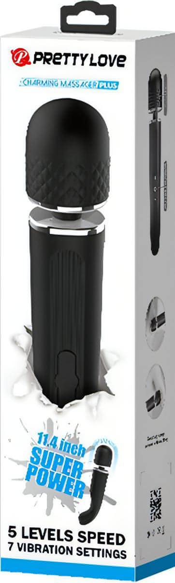 Rechargeable Charming Massager Plus 11.4" - Btantalized.com.au